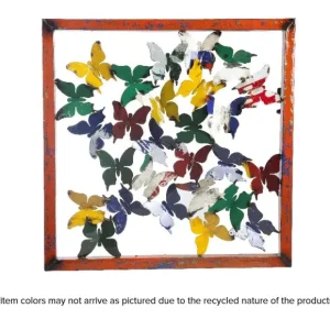 Discount Think Outside Butterfly Framed Wall Panel