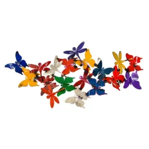 Clearance Think Outside Dragonfly and Butterfly Wall Panel