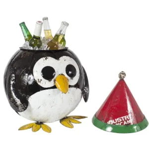 Clearance Think Outside Small Size Penguin w Beverage